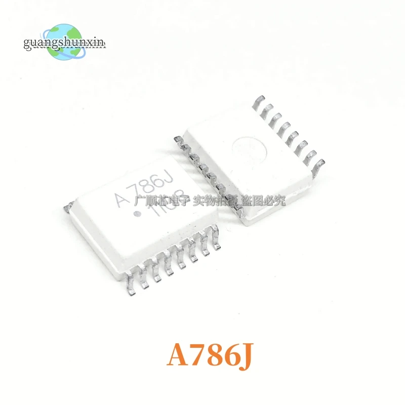 

10PCS New imported original HCPL-786J SOP16 A786J SMD optocoupler