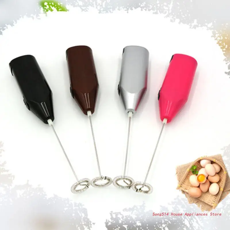 

Electric Milk Frother Coffee Frother Foamer Whisk Mixer Egg Beater Mini Handheld Milk Coffee Egg Stirring Kitchen Tool 95AC