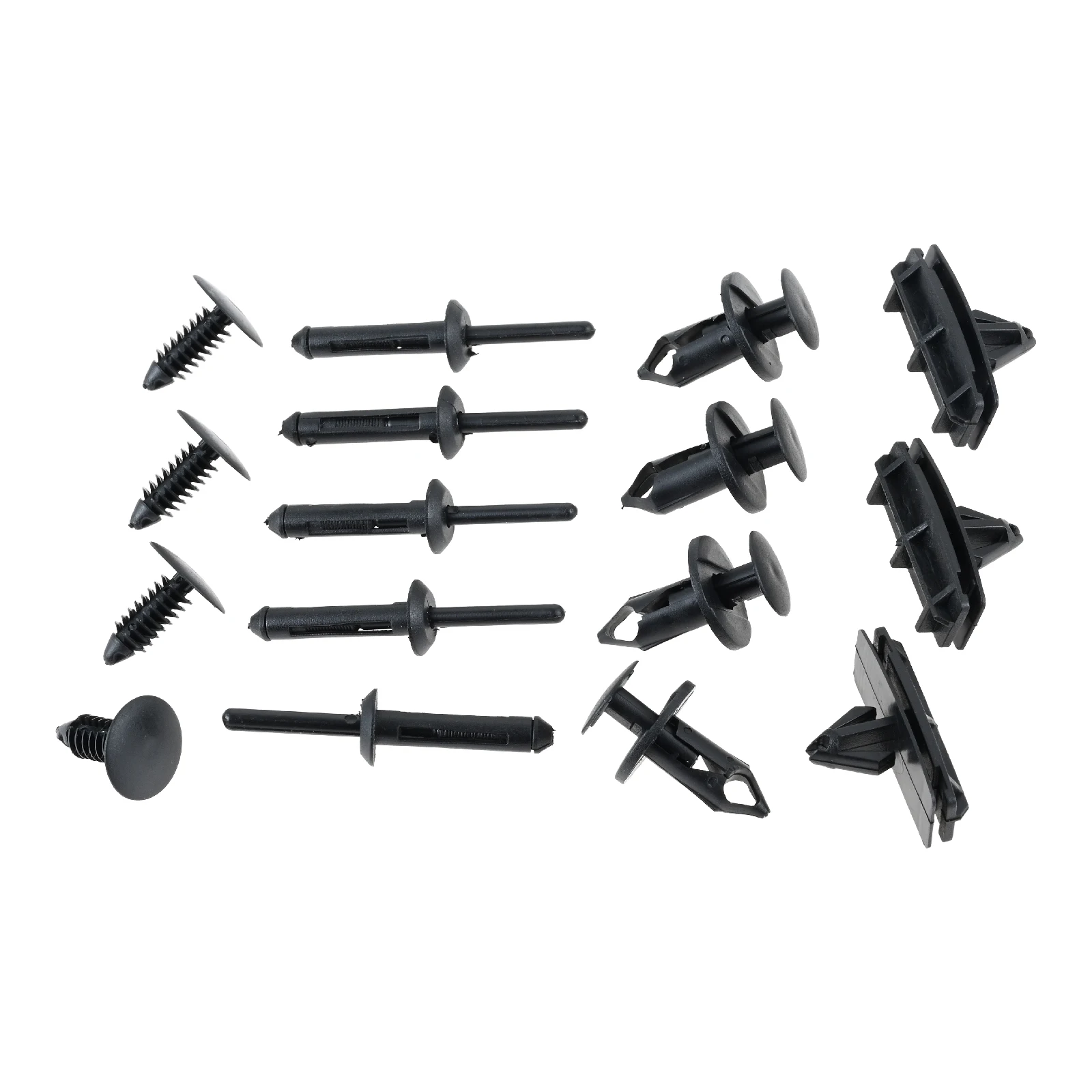 

60 шт., комплект фурнитуры для решетки крыла, пластиковый фиксатор штифта для Jeep Wrangler JK Unlimited JK 6030441 6506007 АА 68039280 АА