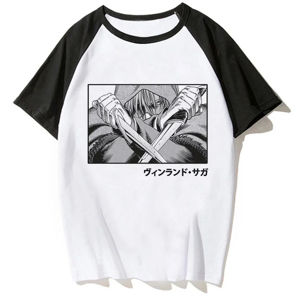 

Thorfinn Vinland Saga Vinrando Saga top women Y2K Japanese t-shirts female graphic anime manga clothing