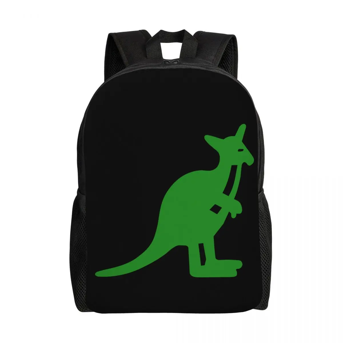 

Kangols Personalized Green Kangaroo Animal Backpacks Women Men Casual Bookbag for College School Bags