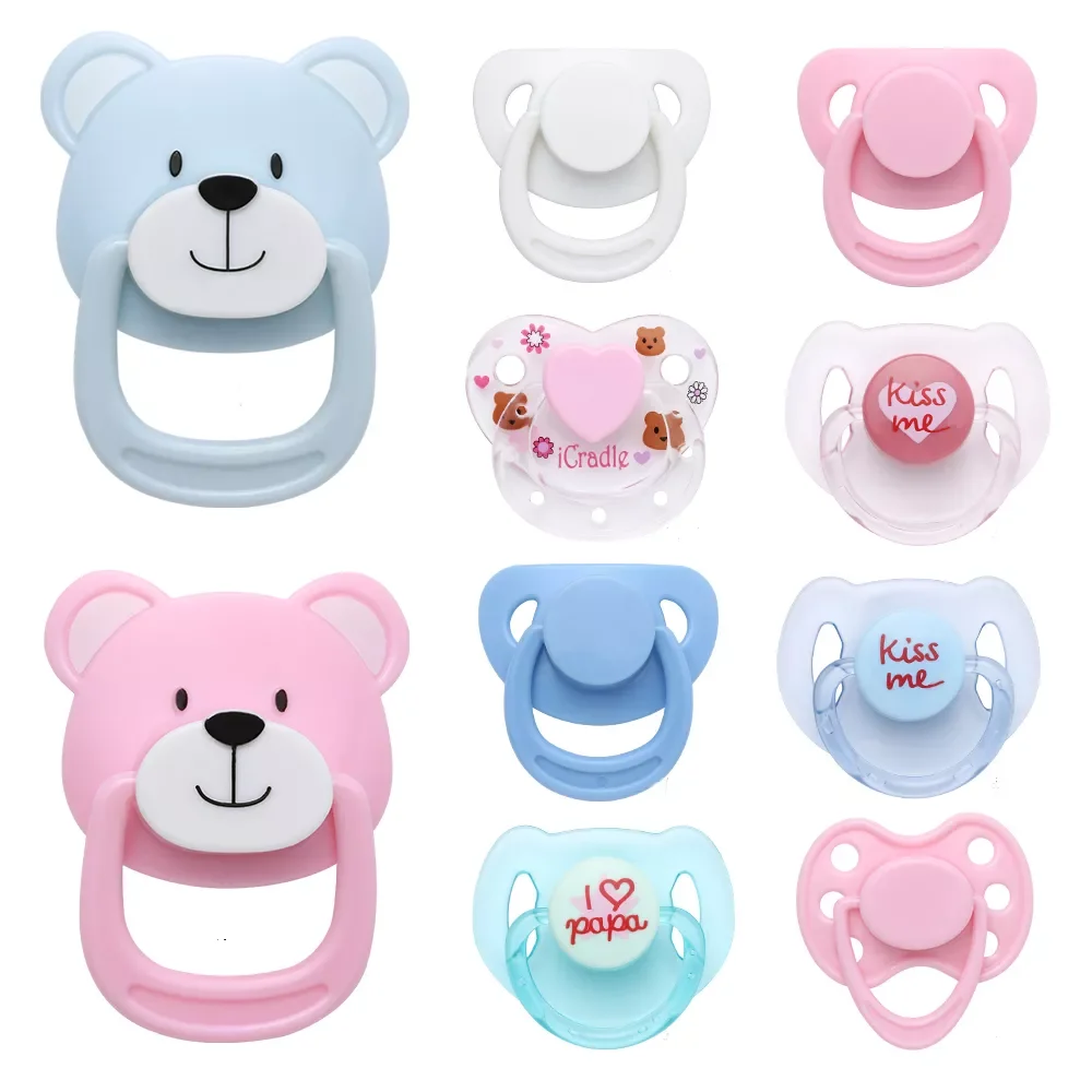 

1PC Lovely Doll Magnet Pacifier Doll Play House Supplies Dummy Nipples Magnet for New Reborn Baby Dolls Kids Toy