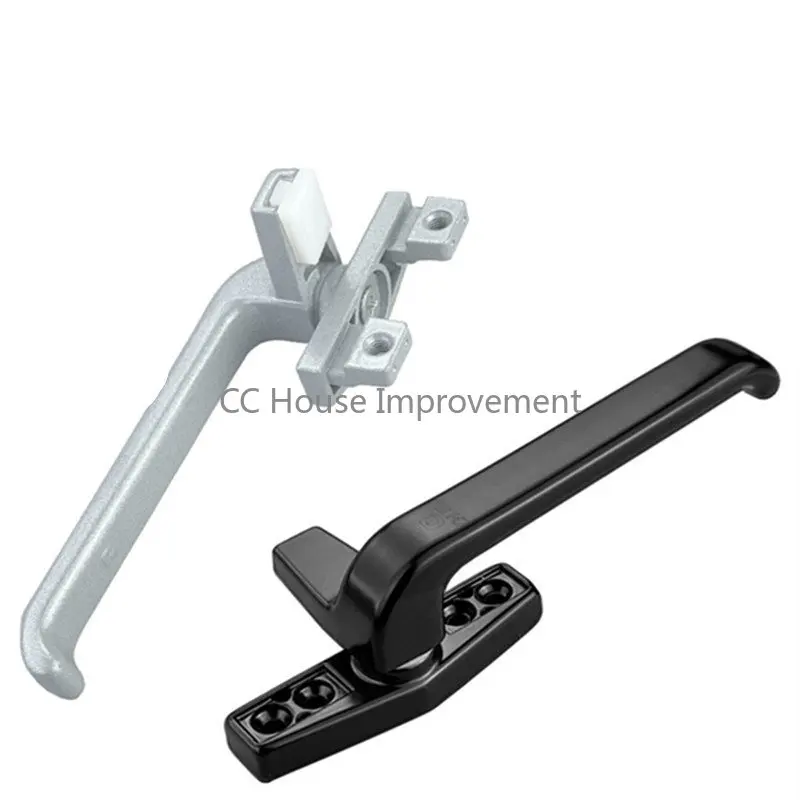 

Thickened door and window handle right/left For Double Glazing Aluminum alloy door handle window handle latch locks 1pcs