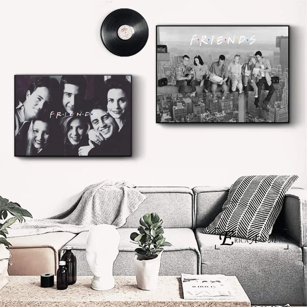 

Friends TV Series Movie Art Canvas Art Print Painting Modern Wall Picture Home Decor Bedroom Decorative Posters No Frame Cuadros