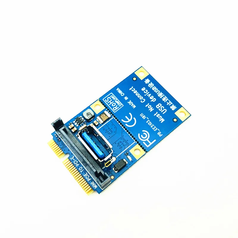 Кабель расширения PCIE Mini на PCI-E X1 карта PCI Express адаптер порта SATA Power удлинитель 30 см
