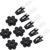10 set garden flag stoppers and anti wind clips rubber stopper for outdoor yard flag poles stands