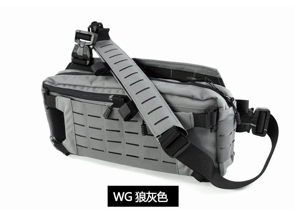 Outdoor MOLLE Military Multi-function Backpack Chest Bag Outdoor Modular Tactical One-shoulder Briefcase