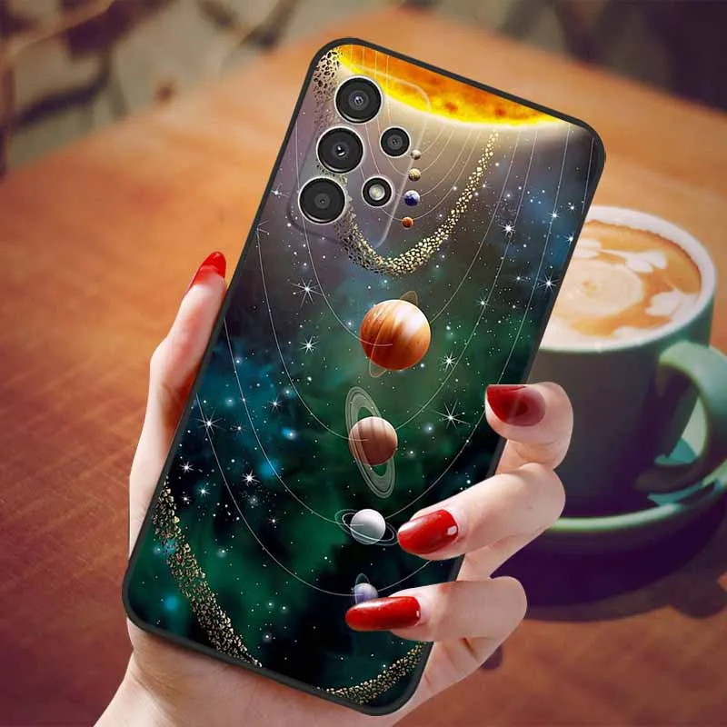 Для Samsung A13 A137F Чехол Мягкий силиконовый защитный чехол для телефона Galaxy 4G/A23 4G 5G TPU