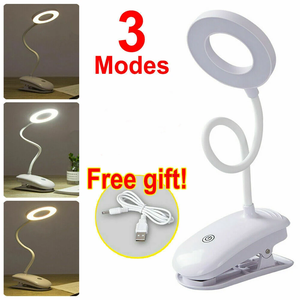 

18 LED USB clip-on reading and learning light LED eye protection desk lamp primary school student study desk lamp