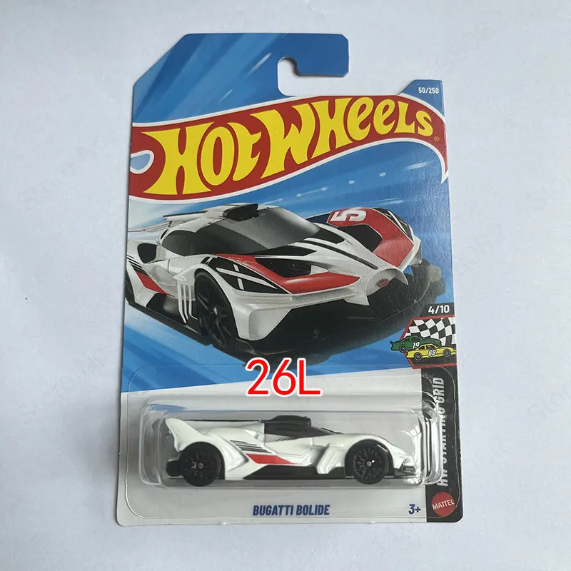 Фото Коллекционная модель автомобиля Hot Wheels 2026-L Series: спортивный автомобиль Bugatti Batmobile, литой под давлением, из сплава, предпродажа, хобби-игрушка, подарок №2