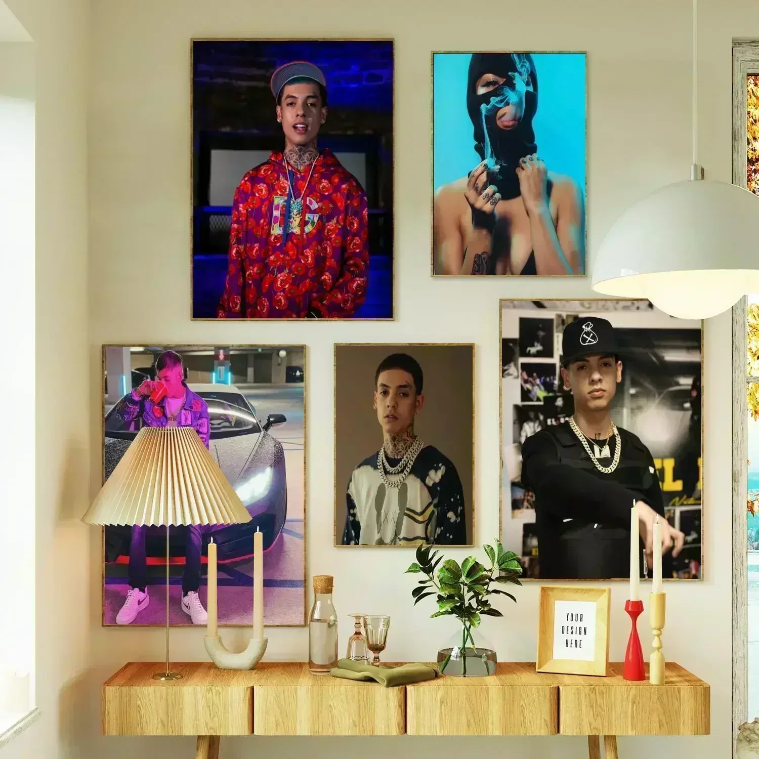 Natanael Cano плакат принты настенная живопись на холсте для современной семьи