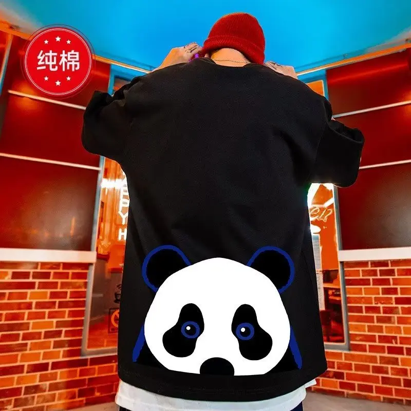 

2023 Hip Hop Streetwear Washed T-Shirt Japanese Anime Graphic Print Harajuku Cotton Men Summer Short Sleeve Oversized Tops Tees