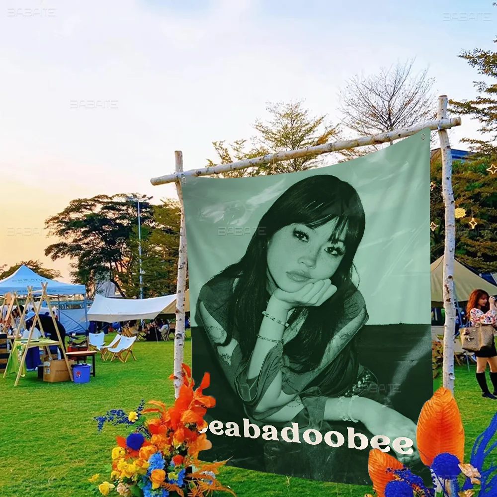 Певица Beabadoobee Fake It Flowers Музыка Большой размер Магазин Художественная акция