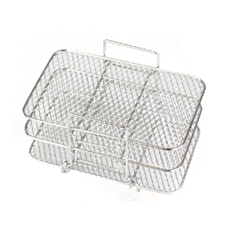 

3 Stackable Tiers Dehydrator Stand Rack Compatible with Ninjia DZ201 DZ401 Air Fryer Oven Pressure Cooker Accessories