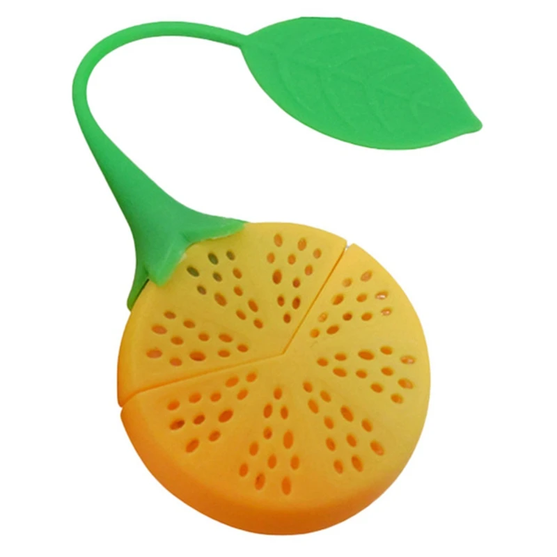 Силиконовый Фильтр для клубники лимона рассеиватель чайных пакетиков - купить по