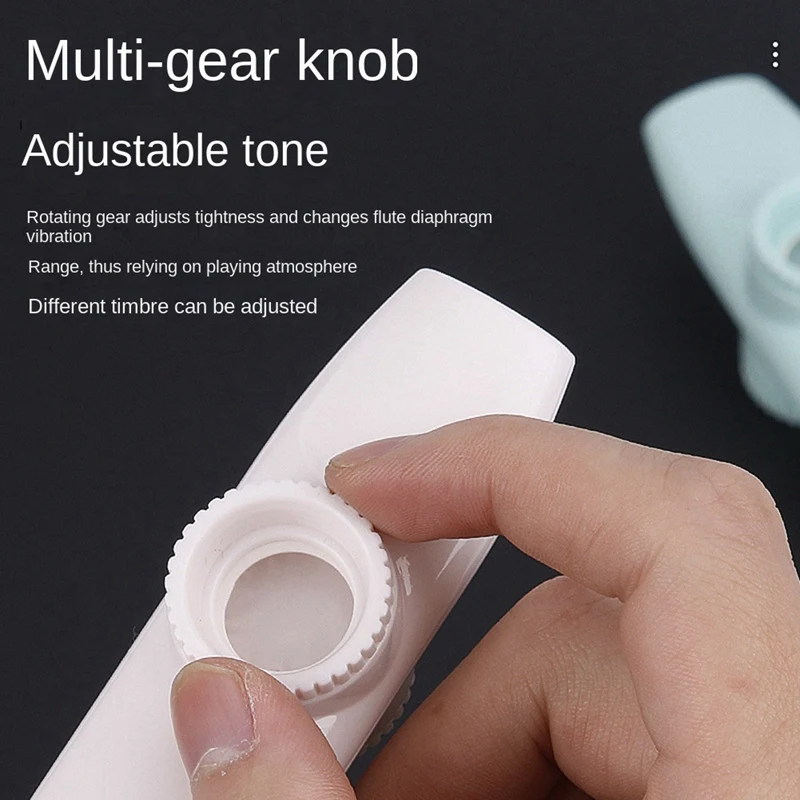 Профессиональный музыкальный инструмент Kazoo с двойной пленкой аккомпанемент для