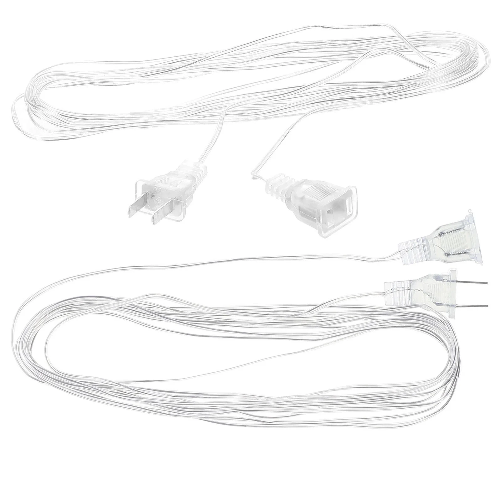 2 шт. удлинительный кабель полосовых светильников прозрачный шнур тонкий цветной