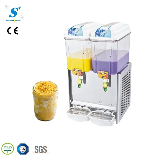 

LSJ-9L*2 Juice Beverage Dispenser Machine/mixed Fruit Concentrate Juicer /Post Blending Dispenser