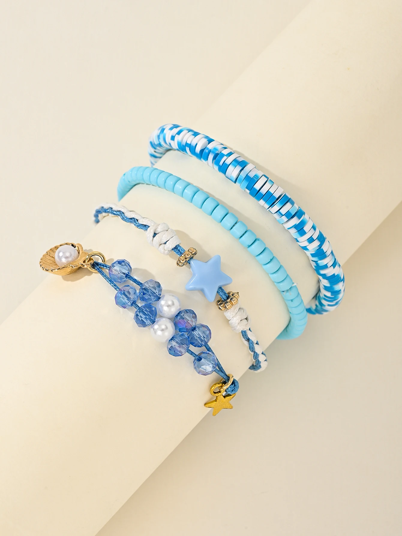 Фото HI MAN Braided Cotton Rope Bead Bracelet 1 Piece Women Men Lucky Jewelry Handmade DIY Creative Accessory Gift New Hot Sale №2
