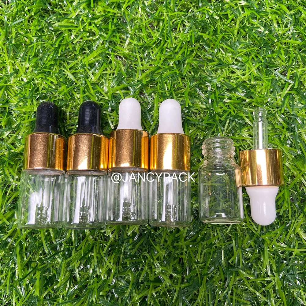 

Glass Sample Dropper Bottles for Essential Oils DIY Cosmetic Empty Containers Essential Oil Reagent Aromatherapy Empty Bottle