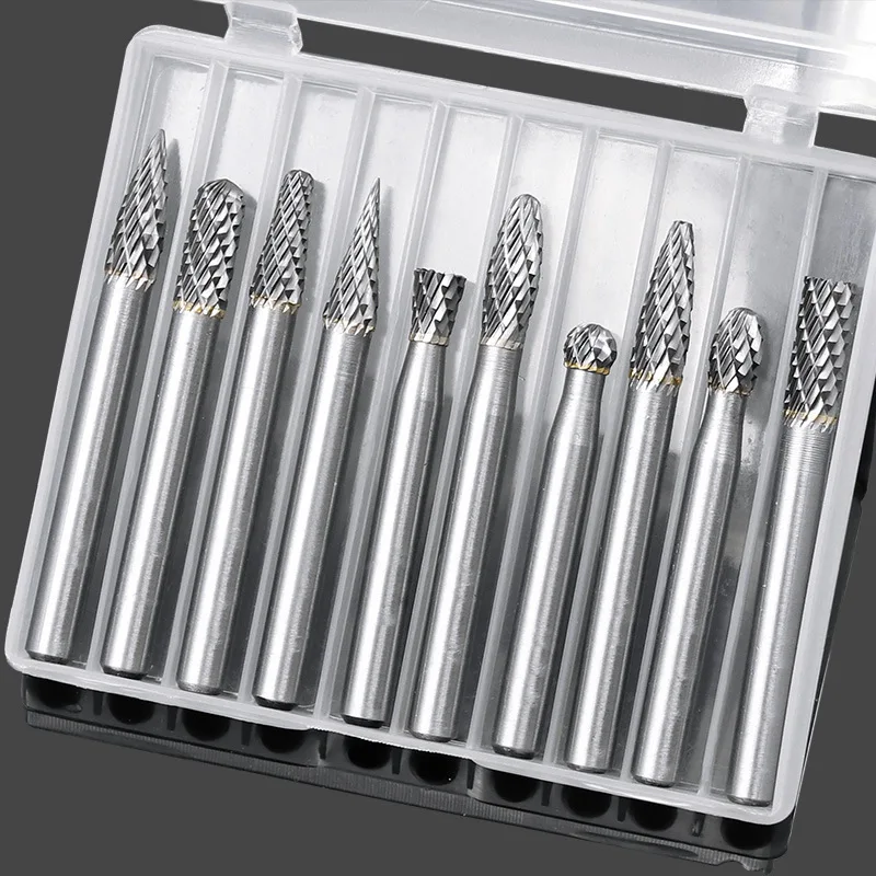 Вращающаяся пилка из карбида вольфрама с ручкой 6 мм 6x6 Электрические