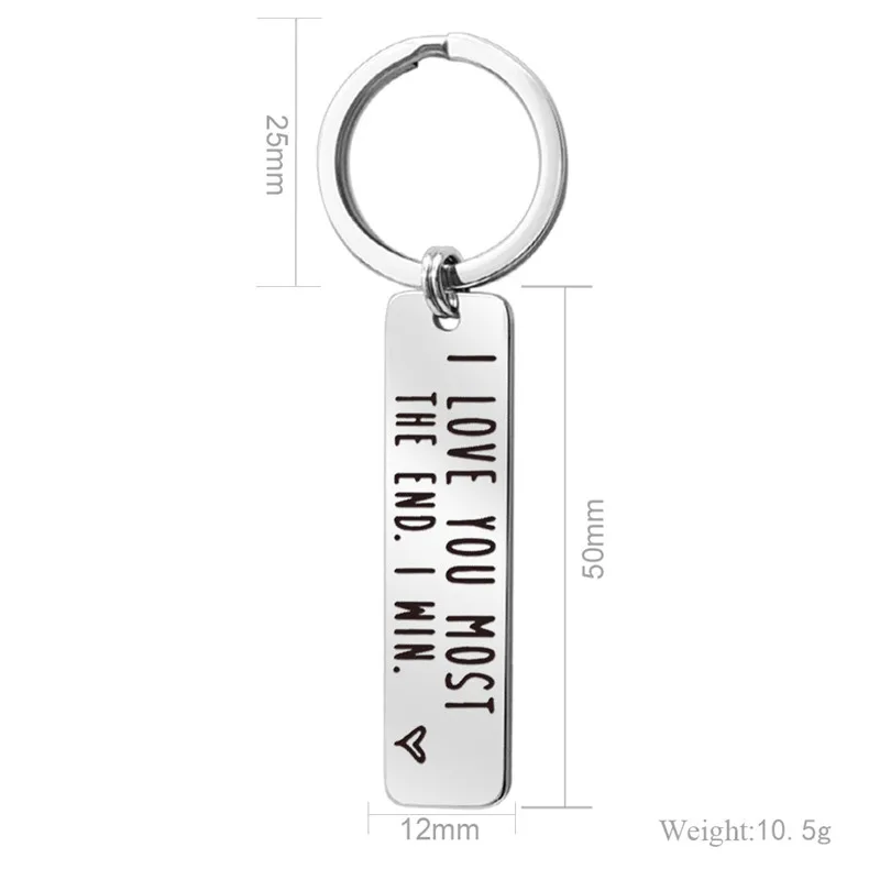 Черный брелок для ключей подарки пар подарок пары милый подруги мужчин на день