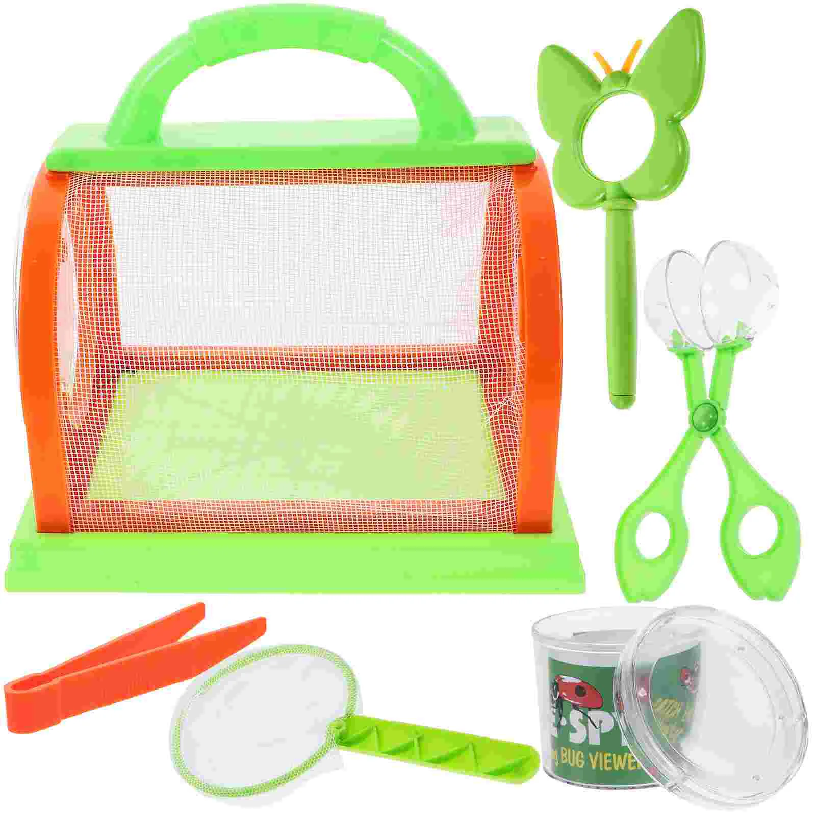 

Insect Cage Observation Box Barrel Kid Toy Bucket Explorer Kit Science Plaything Bug Collection Outdoor Kids Toys