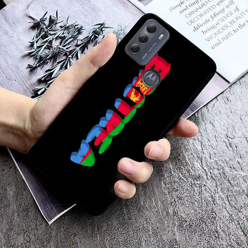 Чехол для Motorola Moto EDGE 20pro 20lite E6 E7 чехол с национальным флагом Эритреи G STYLUS GPLAY GPOWER 5G