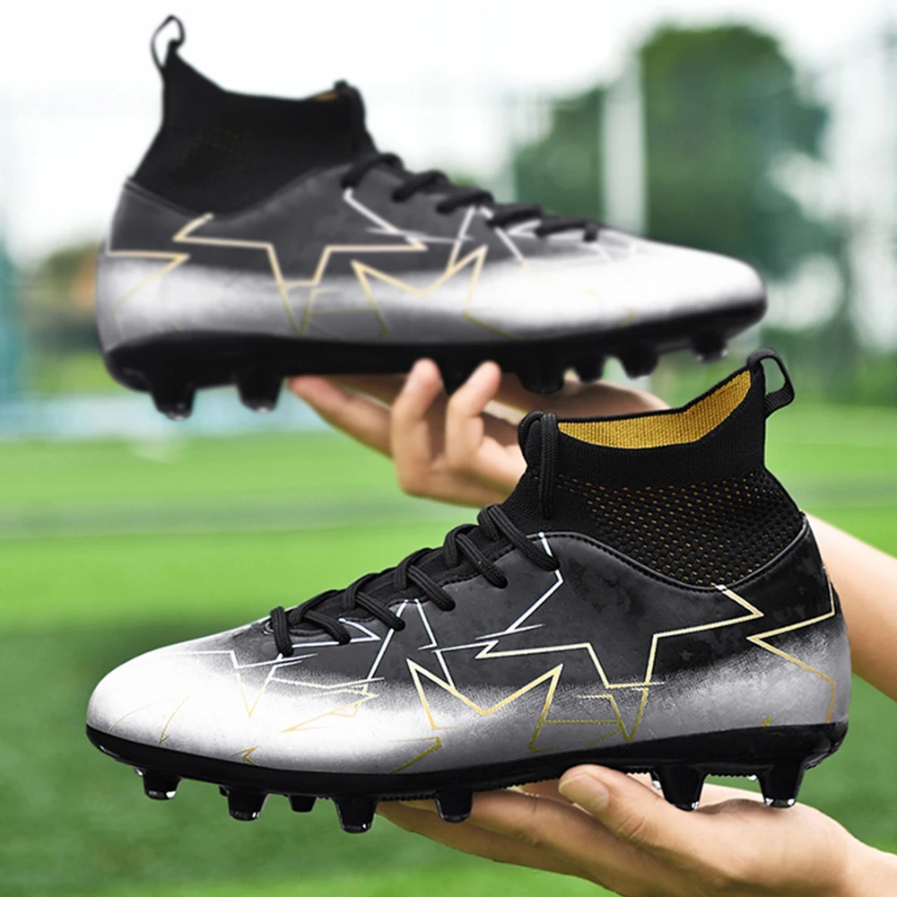 

Men Football Shoes Free Shipping Teen Training Futsal Court Football Boot Outdoor Sports Childrens Soccer Shoes for Kids