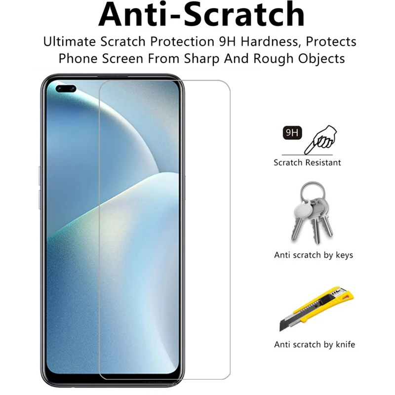 Фото Защитное закаленное стекло для Oppo Reno 4 Lite, защитная пленка для экрана Reno4 4Lite, легкая пленка для Oppo Reno 4G/5G №4