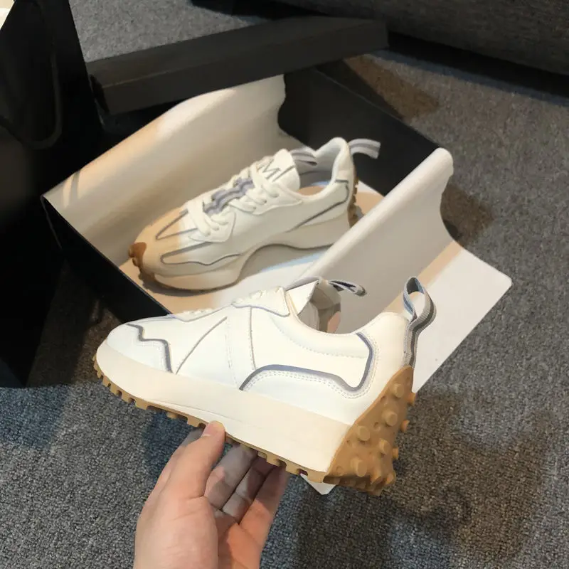 

Женские повседневные кроссовки BCEBYL, модная брендовая Повседневная Роскошная демисезонная Дизайнерская обувь на платформе для женщин, крос...