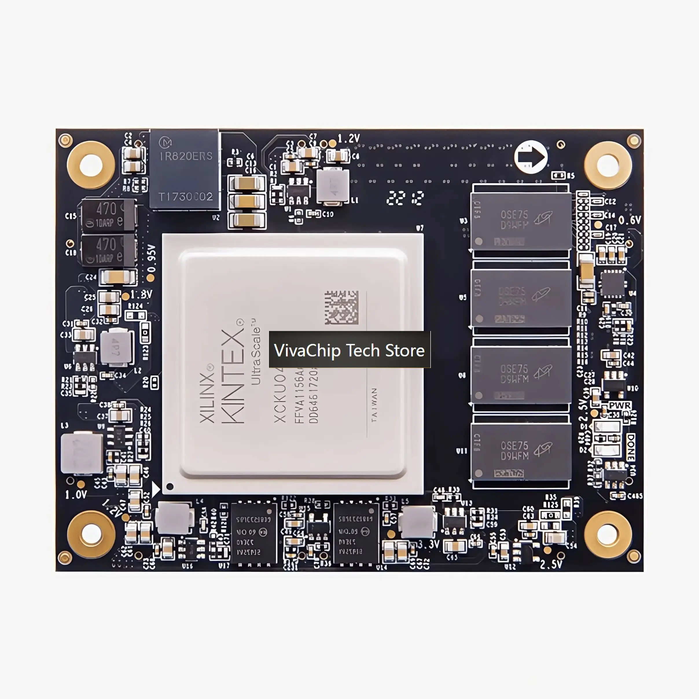 Фото Плата VivaChip TechXilinx Kintex UltraScale FPGA Core Board KU040 XCKU040 ACKU040 №5