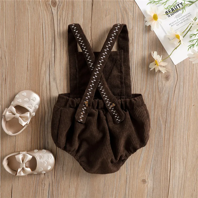 Детский хлопковый комбинезон без рукавов |