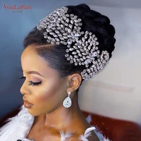 youlapan hp437 bridal hair accessories rhinestone bridal headband wedding hair jewelry ornament women headdress pageant crown