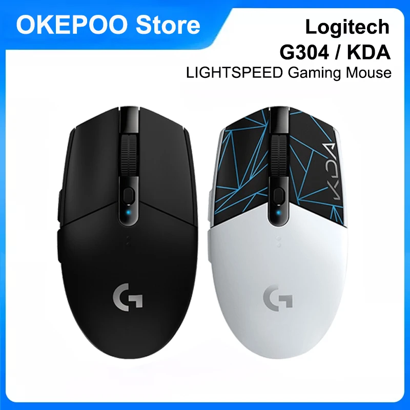 

Logitech G304 KDA LIGHTSPEED Wireless Gaming Mouse 6 Programmable Buttons 12000DPI Adjustable Optical Mice For LOL PUBG Fortnite