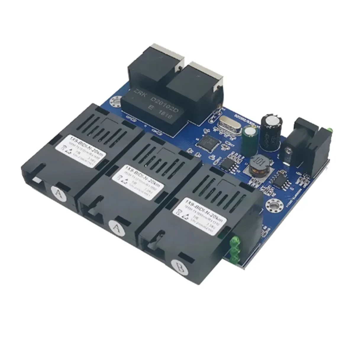 10/100M обратный переключатель POE выход 12 В источник питания для Epon и Gpon 3-портовый RPOE