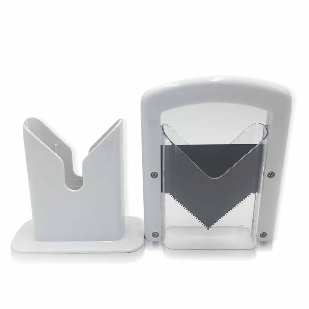 

Stainless Steel Bagel Slicer Guide Machine Sandwich Muffins Toast Mold Professional Food Maker Baking Tool Kitchen