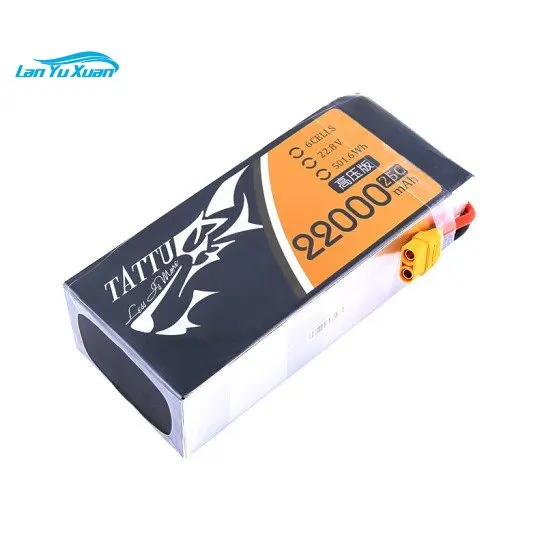 

TATTU 22000mAh 25C 6S 22.2V high magnification plant protection surveying and security drone battery