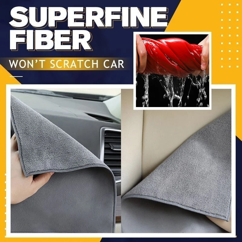 

Замшевое бархатное двухстороннее автомобильное полотенце из кораллового бархата, многоразовое полотенце для полировки стекла, посуда, суп...