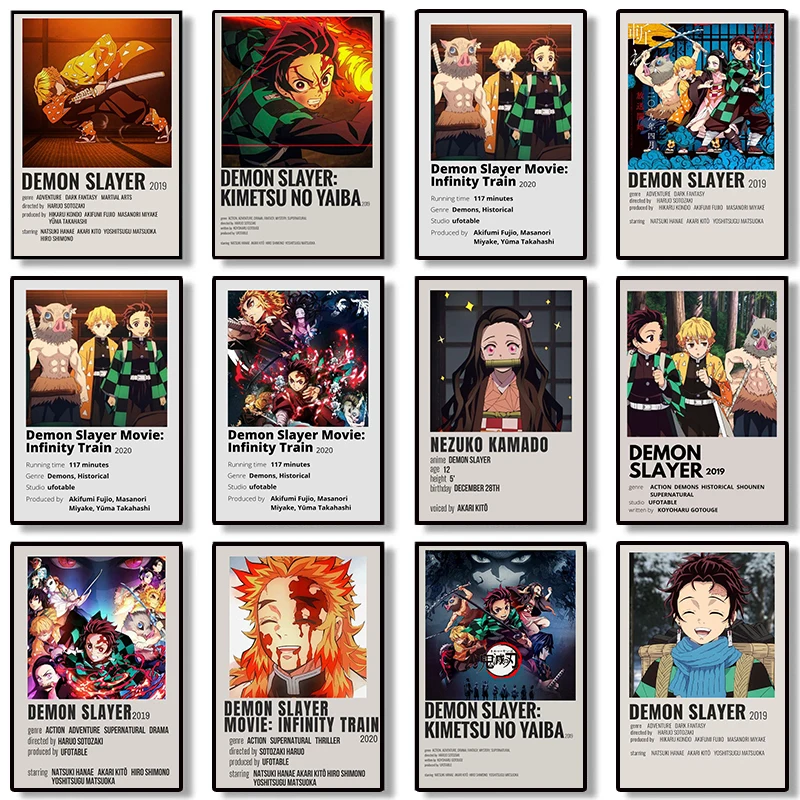 

Японское аниме фото рассекающего демонов, искусство, домашний декор, комиксы, живопись на холсте, мультфильмы постер для спальни, гостиной, ...