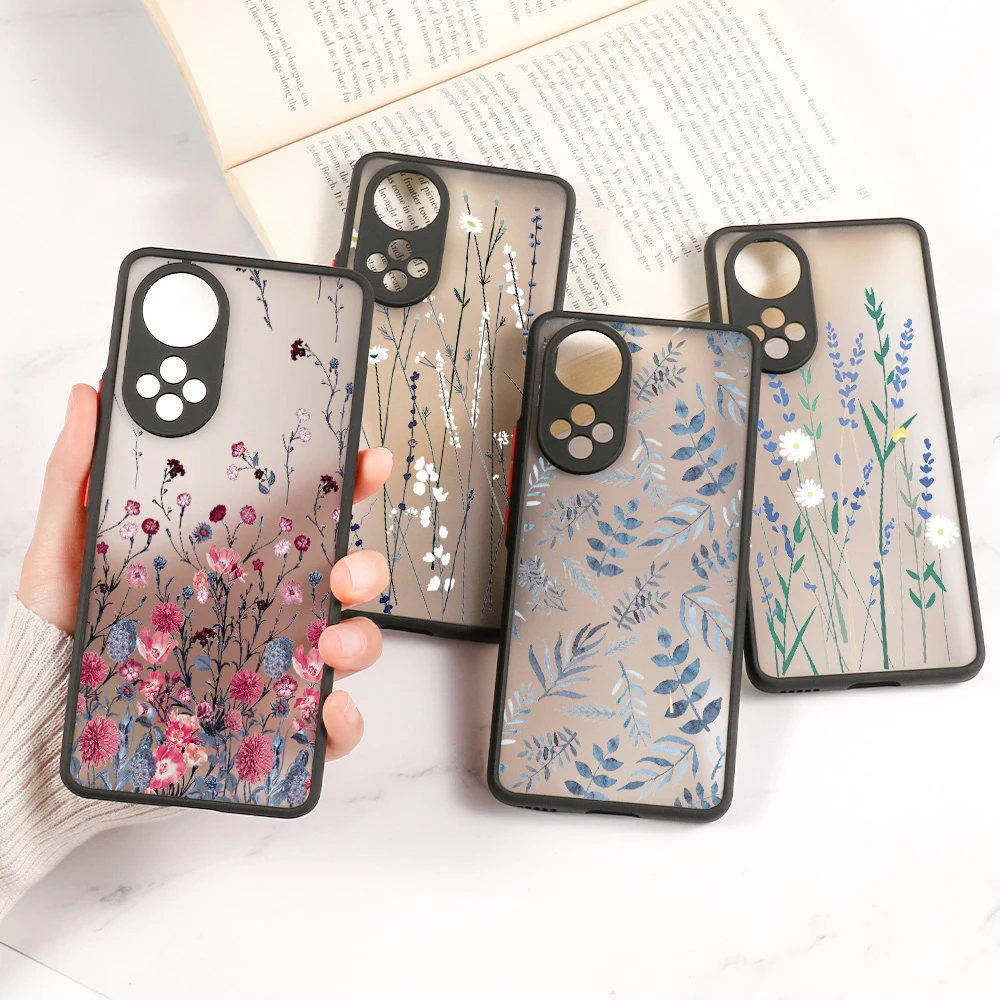 Honor 50 Case For Huawei P30 Lite Cases P30 Pro P40 P50 Funda Honor 20 30 Lite 20S 60 SE 10X Lite 8X 9A 9X Nova 5T Back Covers  