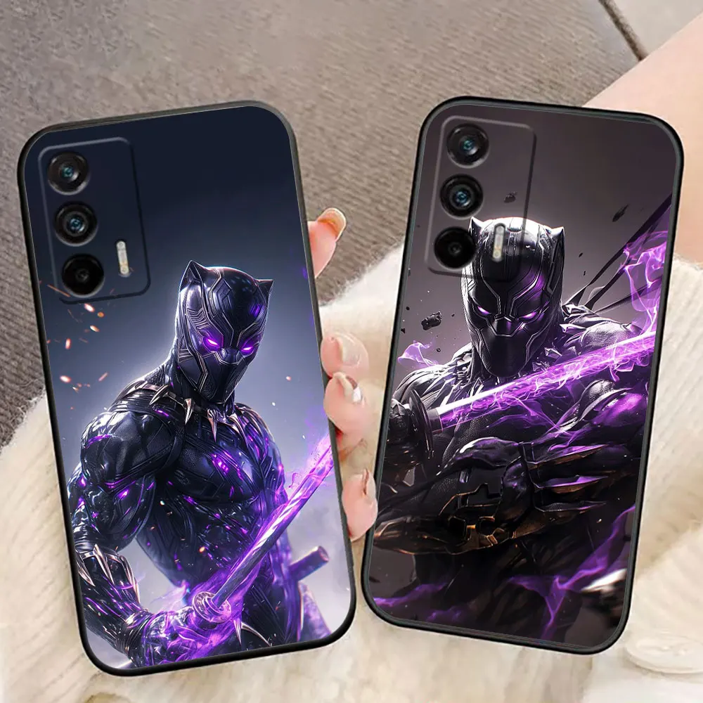 Чехол для телефона Marvel Black Panther Realme C11 C15 C20 C21 C21Y C30 C30S C33 C35 C53 C55 C63 C65 GT NEO 2 X50 Case Funda Capa