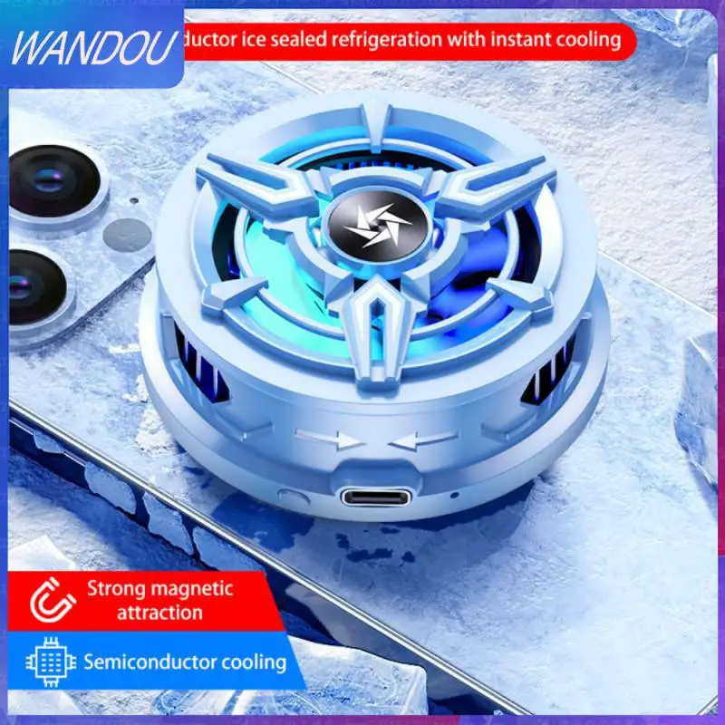 

Universal Radiator Second Gear Refrigeration Adjustable Phone Heat Sink Type-c Phone Cooling Artifact Phone Accessories