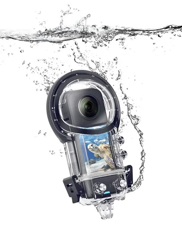 Водонепроницаемый корпус для Insta360 X3, защитный чехол, спортивная камера, чехол для дайвинга, подводная крышка 40 м