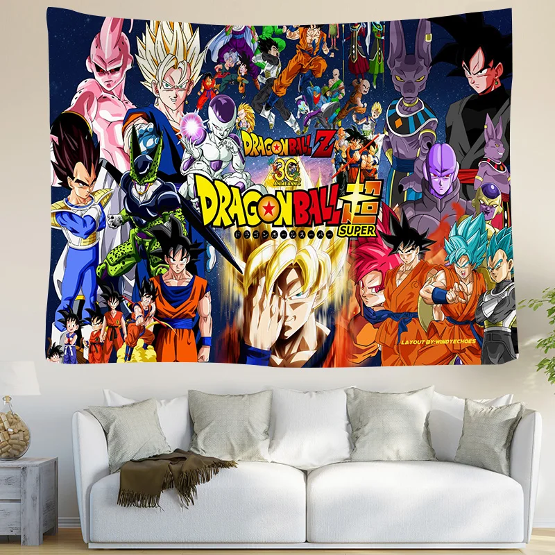 

Cross border new printed tapestry Riman cartoon wall cloth net red live broadcast background blanket beach towel