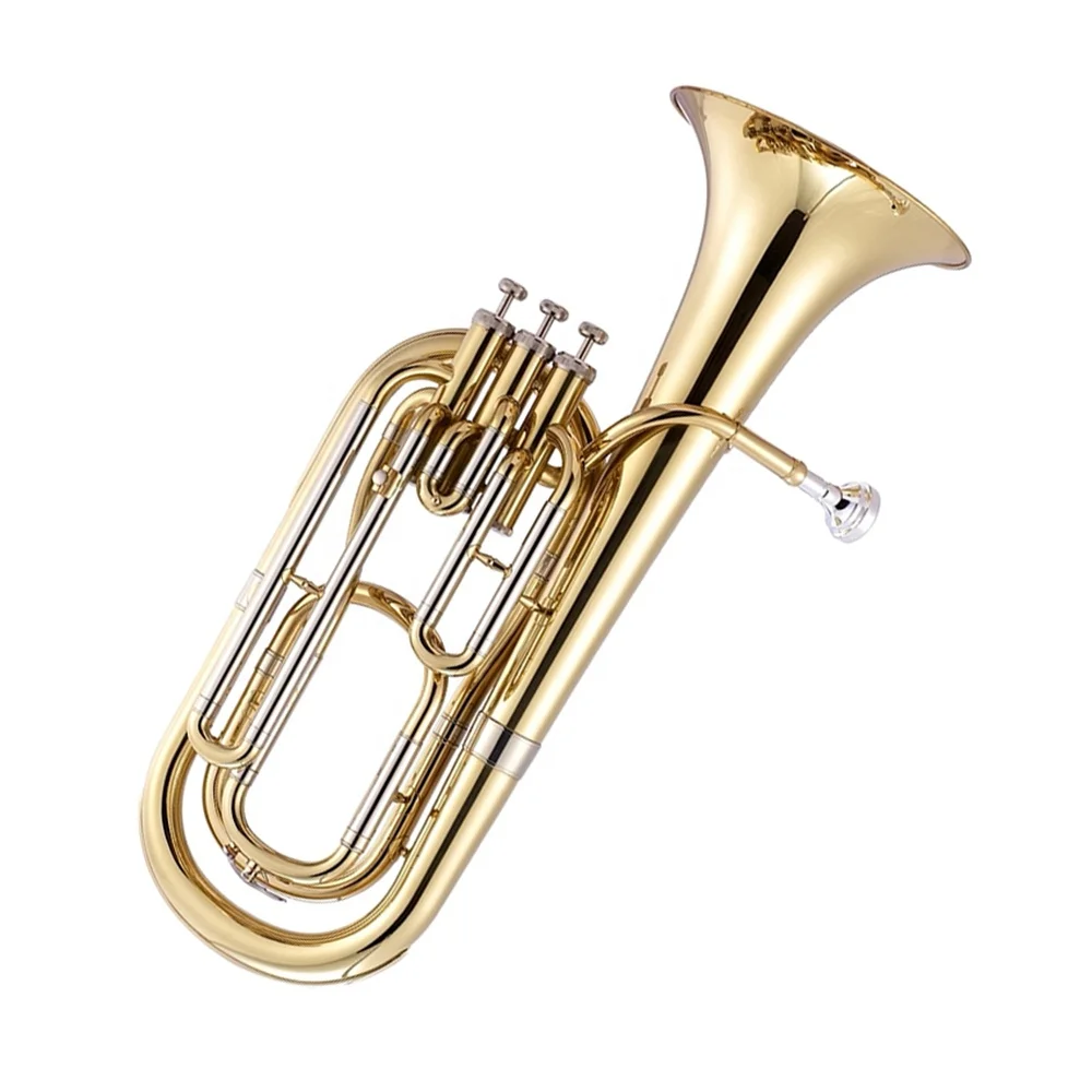 

Seasound Oem High Quality Cheap Gold Baritone Horn JYBT754