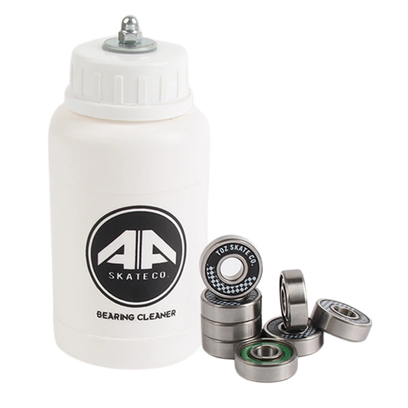 

8 Pieces Skate Roller Inline Scooter Bearings With Bearing Cleaning Bottle - Premium Durable Portable Accessories