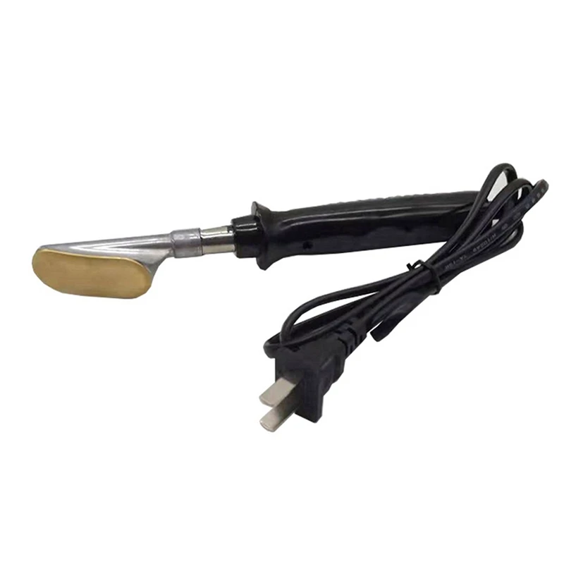 

Electric Soldering Iron with Plastic Handle Flat Tip for Car Bumper Repair 50W 220V Crack Repair Spatula Smoothing Tool