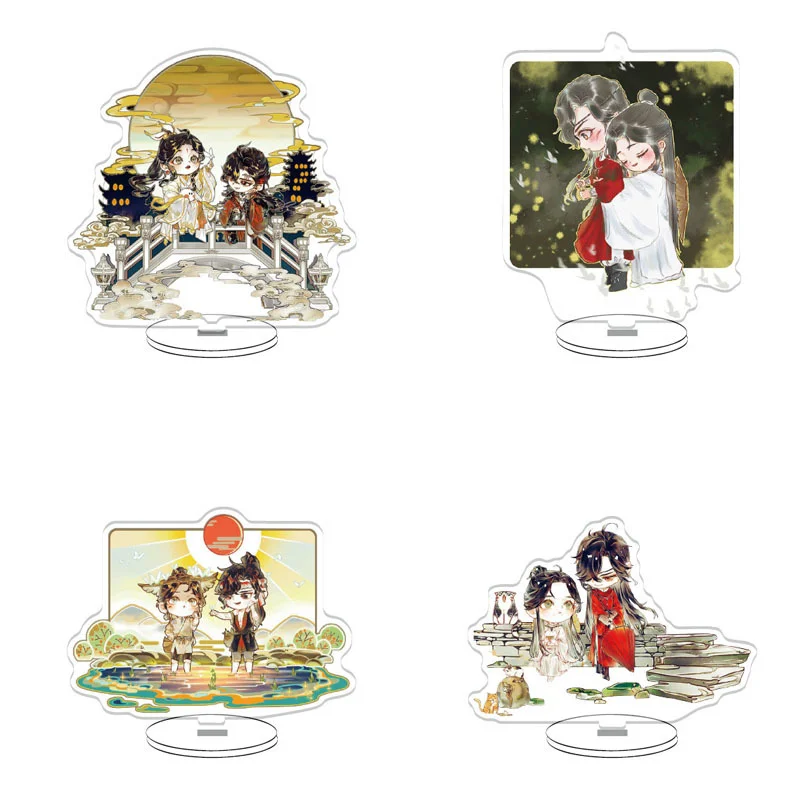 

Новинка, аниме Tian Guan Ci Fu, фотореквизиты, официальное благословение, хуа Чэн се Лянь, настольная экшн-фигурка, игрушки, 1 шт.