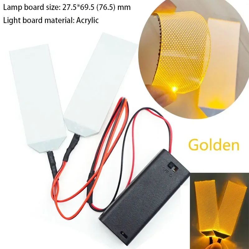 Желтые гибкие светодиодные глаза для косплея, комплекты с дистанционным управлением, сенсорным переключателем, гибкие глаза, аксессуары для шлема на Хэллоуин, аксессуары, реквизит